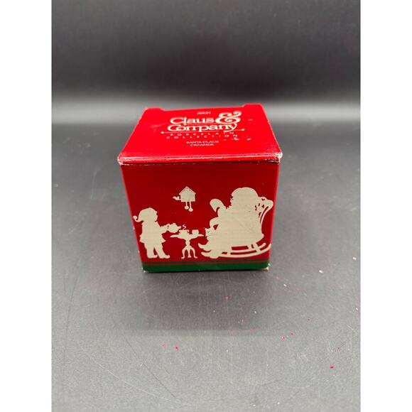 Vintage 1983 Avon Jolly Santa Claus Creamer Pitcher - in original box - Picture 9 of 10